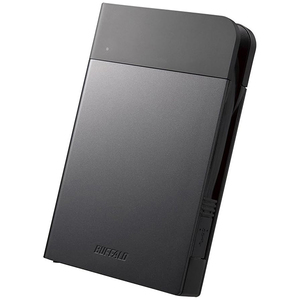 BUFFALO HD-PZF1.0U3-BKA USB3.1(Gen1)対応 耐衝撃ポータブルHDD