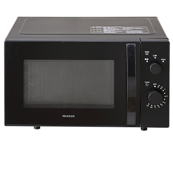 【未使用】MAXZEN 電子レンジ 17L JM17MD01BK-F ブラック アウトレット】MAXZEN JM17MD01BK-F ブラック [単機能電子レンジ