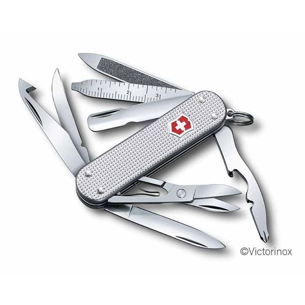 ���̑����[�J�[ �r�N�g���m�b�N�X�W���p�� Victorinox MINI CHANP ALOX �~�j�`�����vAL �V���o�[#0.6381.26
