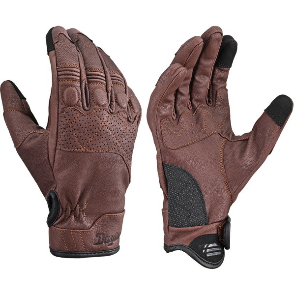 D61728 �f�C�g�i(Daytona) �o�C�N �O���[�u �v(���M�v) �~�ďH�t �X�}�z�Ή� �X���[�o�b�N ���U�[�O���[�u DG-019 �u���E�� XL�T�C�Y