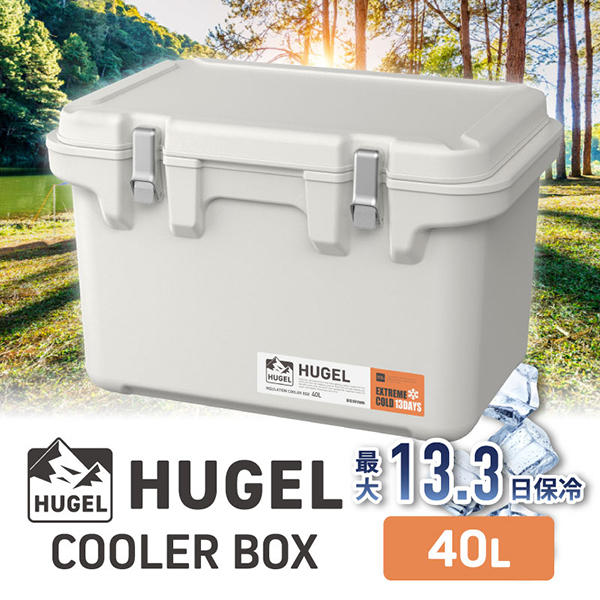 HUGEL 真空断熱クーラーボックス 40L VITC-40(アイリスオーヤマ)の商品詳細ページ｜【九州】イオンカード WAON 特典  スペシャルセレクション(ネット決済) 7月1日～7月4日|イオンおトク！e予約 【MI23様専用】HUGEL 40L クーラーボックス VITC-40