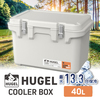 アイリスオーヤマ VITC-40 ホワイトアッシュ HUGEL [真空断熱クーラーボックス 40L]