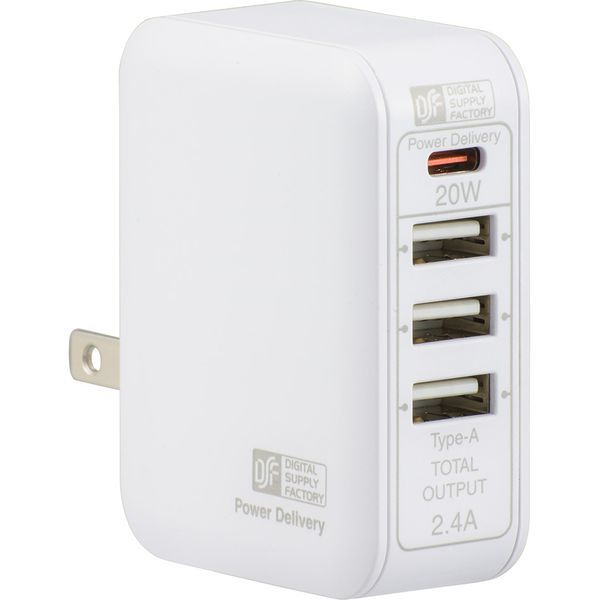 �I�[���d�@ MAV-AUPD2032-W [AC�[�d�A�_�v�^�[ 4�|�[�g �}���[�d�Ή�]