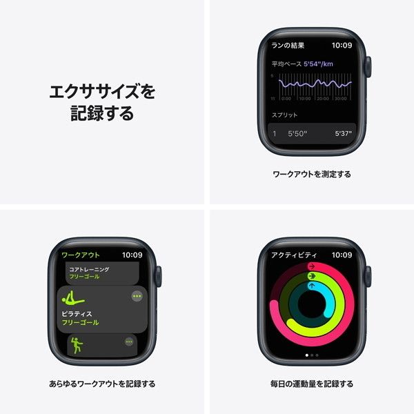 APPLE MKNC3J/A アンスラサイト/ブラックNikeスポーツバンド Nike