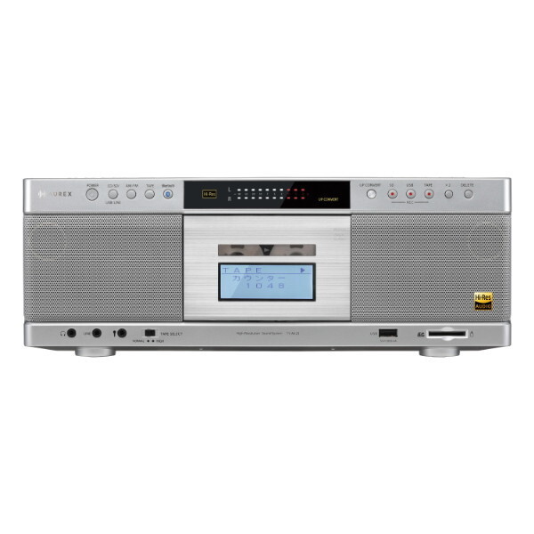 AUREXハイレゾ SD/USB/CDラジオカセットレコーダーTY-AK21 2980000557989L.jpg