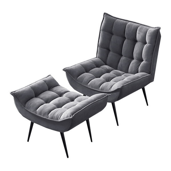 �A�[�o���ʏ� �X�^�C���b�V���\�t�@ 1�l�|��+OT LT-2022-1P-�O���[