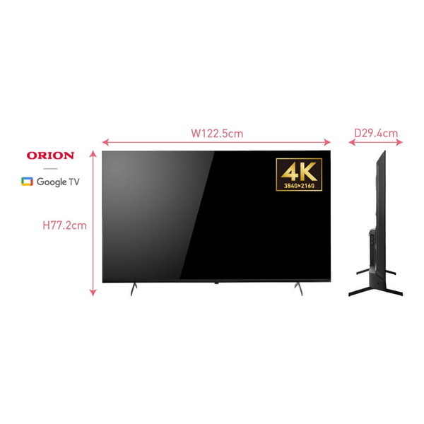 ORION OSR55G10 [55V型 地上・BS・CSデジタル 4K対応 スマートテレビ ...