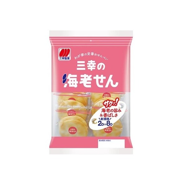 三幸製菓 三幸の海老せん 16枚 ×20 | 激安の新品・型落ち