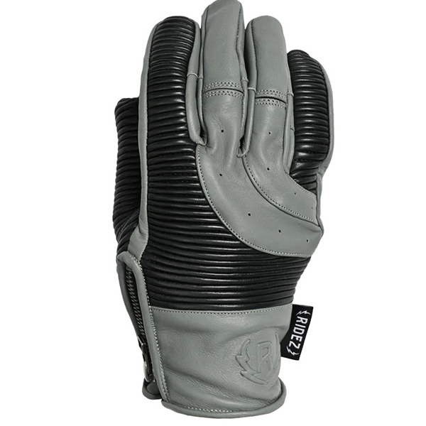 RIDEZ RLG2203 MOTO GLOVES VOLTAGE GY/BK L [�O���[�u]