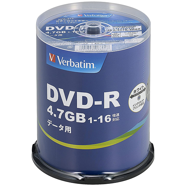 バーベイタムVerbatim Verbatim バーベイタム 1回録画用 ブルーレイディスク BD-R 25GB 50枚 ホワイトプリンタブル 片面1層  1-6倍速 VBR130RP50V4 税込 - データ用メディア