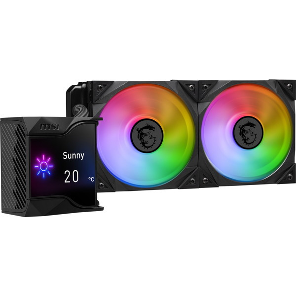 【新品】MSI MAG CORELIQUID D240 RGB 簡易水冷 MPG CORELIQUID D240レビュー｜ディスプレイ搭載の簡易水冷