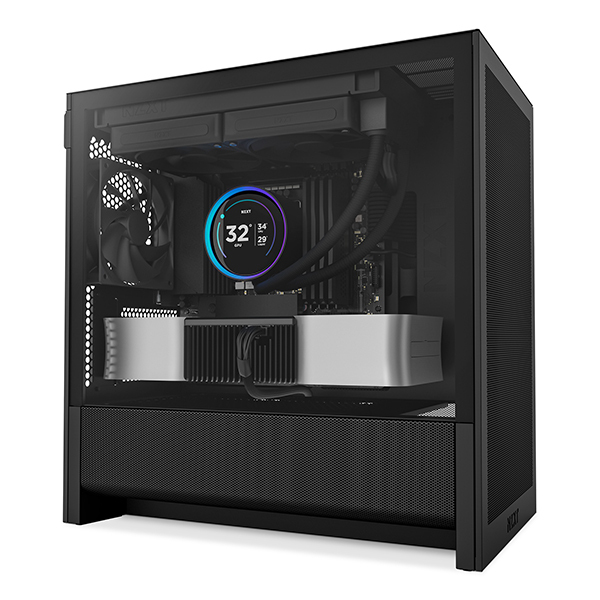 3点セット　リビジョン NZXT CC-H31FB-01 ブラック H3 Flow [PCケース] | 激安の新品・型落ち
