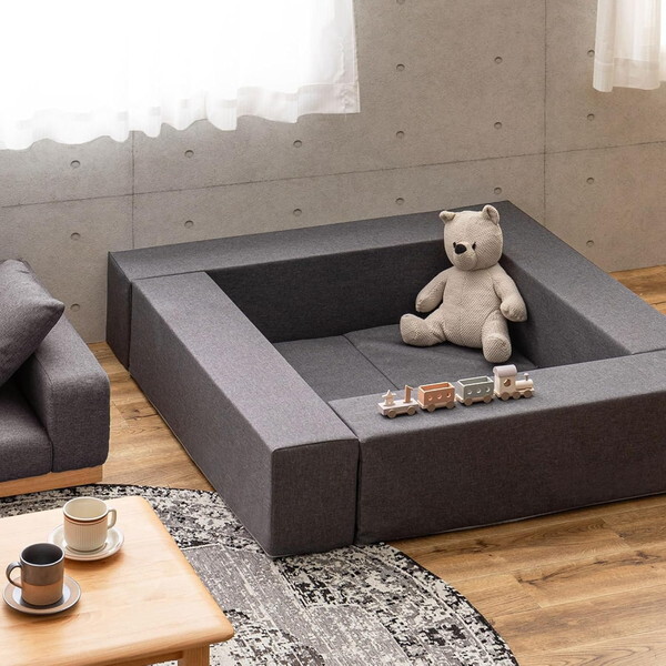 ���� 230537104 �`���R�L�b�Y D/GY �L�b�Y�R�[�i�[ �R�\�E �u���b�N:100×20×����24cm �}�b�g:80×80×����2cm �_�[�N�O���[