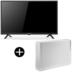MAXZEN CHiQ JU50M10S 50インチ チューナーレステレビ Amazon