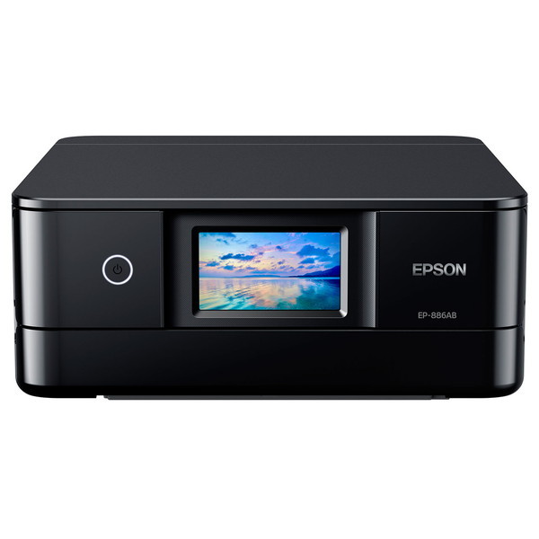 EPSON EP-886AB ブラック Colorio(カラリオ) [A4カラーインクジェット複合機 (スキャン/コピー/無線LAN・スマホ対応)]  激安の新品・型落ち・アウトレット 家電 通販 XPRICE エクスプライス (旧 PREMOA プレモア)