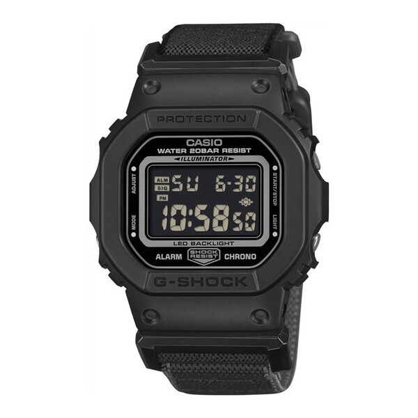 CASIO DW-5600MNC-1JF G-SHOCK NEW CLOTH BAND [�N�H�[�c�r���v (�����Y�E�H�b�`)]
