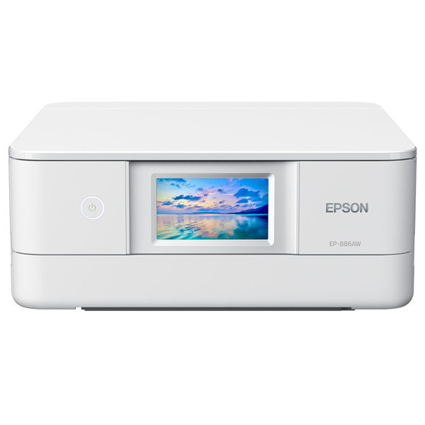 EPSON EP-886AW ホワイト Colorio(カラリオ) [A4カラーインクジェット複合機 (スキャン/コピー/無線LAN・スマホ対応)]  激安の新品・型落ち・アウトレット 家電 通販 XPRICE エクスプライス (旧 PREMOA プレモア)