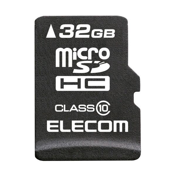ELECOM MF-MSD032GC10R MicroSDHCJ[h f[^T[rXt Class10 32GB