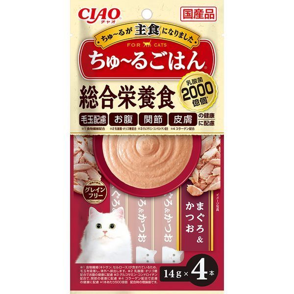 いなばペットフード CIAO ちゅ～るごはん まぐろ&かつお | 激安の新品