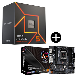 AMD Ryzen 7 5700X3D WOF W/O Cooler CPU + MSI B550M PRO-VDH