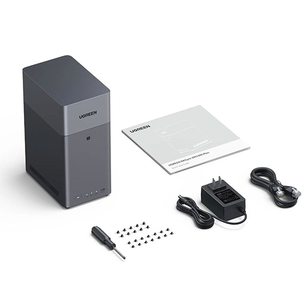 試用のみ「UGREEN NASync DH2300」 2ベイ NAS NAS [ストレージ無 /4ベイ] NASync DH4300 Plus 85913 UGR-NA-000008