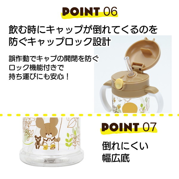 スケーター KSHW2N くまのがっこう 2WAY 折りたたみ式両手