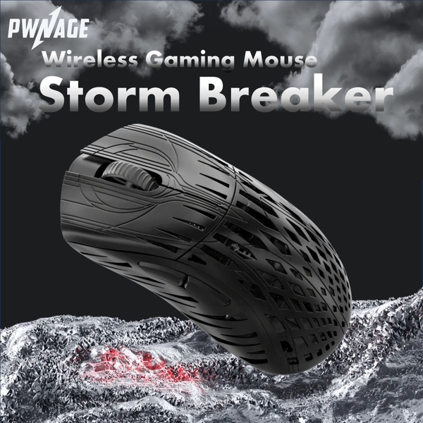ポウネイジ pw-stormbreaker-black [ワイヤレスゲーミングマウス 