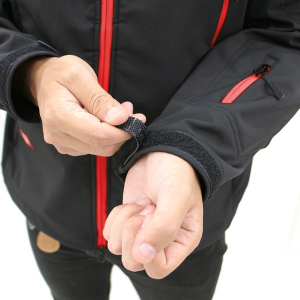 DRESS タクティカルジャケット3D ブラックxレッド M | 激安の新品・型