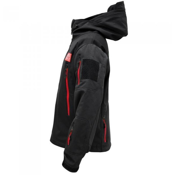 DRESS タクティカルジャケット3D ブラックxレッド M | 激安の新品・型