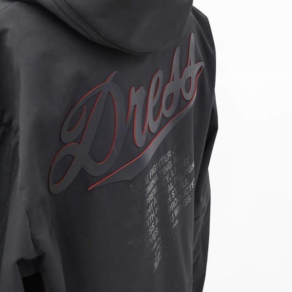 DRESS タクティカルジャケット3D ブラックxレッド M | 激安の新品・型