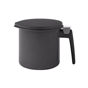 アイリスオーヤマ H-OP800 ブラック 活性炭オイルポット800ml カートリッジ1個付