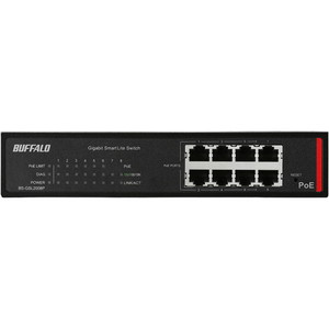 BSH-GP08MB IEEE802.3at　対応8ポートPoEスイッチ 2台 Amazon | アイ・オー・データ IODATA BSH-GP08MB IEEE802.3at