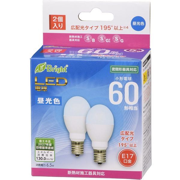 �I�[���d�@ LDA7D-G-E17 IH23 2P [LED�d�� ���` E17 60�`���� �����F 2��]