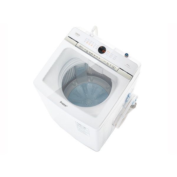 AQUA 縦型洗濯機本体 8kg ホワイト※4/20〜4/24発送 直販正規品 AQW-VA8M(W) 縦型洗濯機 本体 【公式通販】