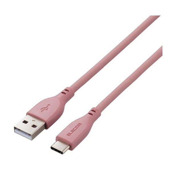 ELECOM MPA-ACSS10BR [uuE [^CvC P[u (USB A to Type C 1m fɂ 炩 VRf)]