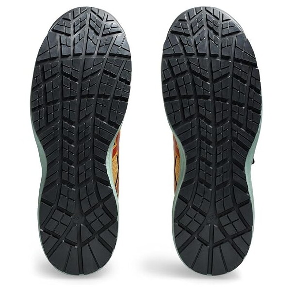 アシックス 安全靴 ウィンジョブCP304 ライトセラドン×タイガー