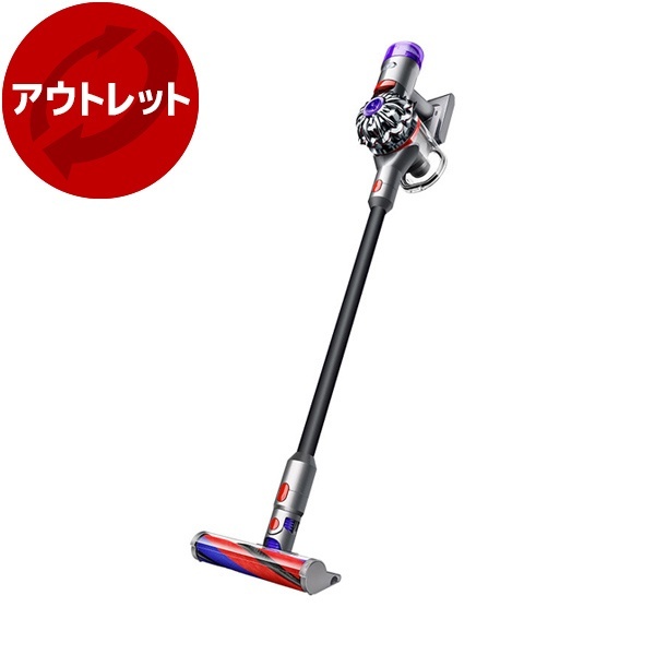 アウトレット】DYSON SV10K EXT BK ブラック Dyson V8 Slim Fluffy 