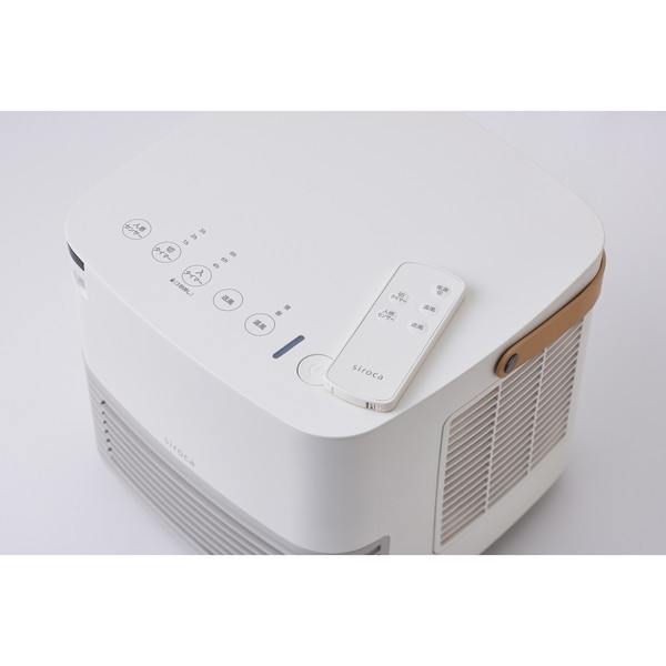 siroca SH-CF131(W) ホワイト [セラミックファンヒーター (人感