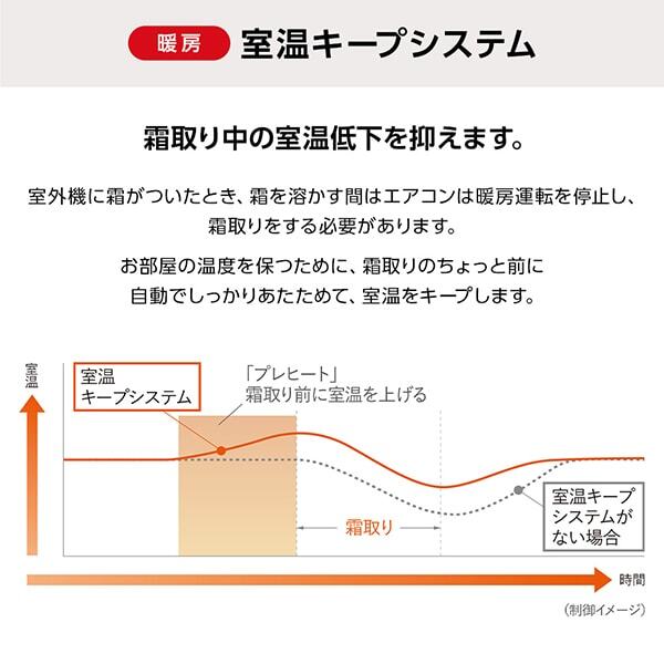 MITSUBISHI MSZ-GV2824-W ピュアホワイト 霧ヶ峰 GVシリーズ [エアコン
