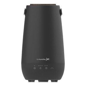 ELAiCE LS-HFJ24 ブラック エルズヒュミディファイア ジェット [超音波式ジェット加湿器 (和室5畳、洋室8畳まで)] ELAiCE LS-HFJ24 ブラック エルズヒュミディファイア ジェット [超音波