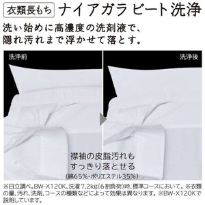 日立 BW-X120K(W) ホワイト ビートウォッシュ [全自動洗濯機 (12.0kg