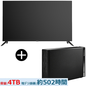 MAXZEN MVU43CH06 43型 地上・BS・110度CSデジタル 4K対応 液晶テレビ 
