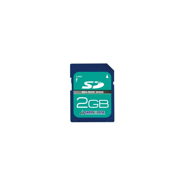 GREEN HOUSE GH-SDC2GG SDメモリーカード 2GB 3年保証 | 激安の新品・型落ち・アウトレット 家電 通販 XPRICE -  エクスプライス (旧 PREMOA - プレモア)