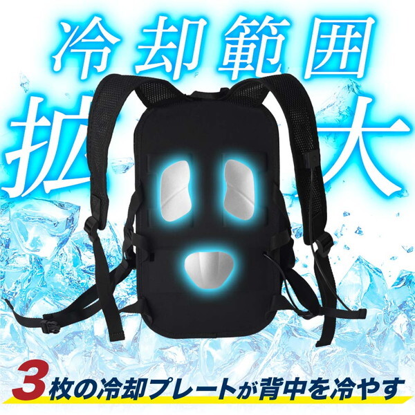 THANKO ペルチェで冷える「クーリュック」BACKCLHBK ペルチェベスト ペルチェで冷える「クーリュック」 | 【公式】サンコー通販サイト