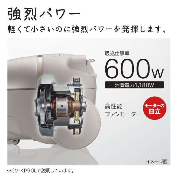 日立 CV-KV70L(W) ホワイト かるパック [紙パック式クリーナー] | 激安 