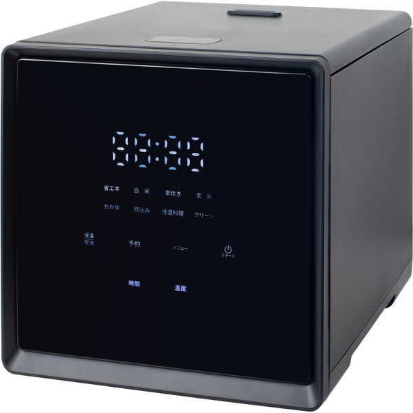 炊飯器 4合 3.0mm厚釜 マイコン式 ブラック YJS-CM072(B) 31NeOYKxqmL.jpg