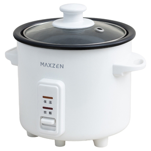 MAXZEN MRC-HS151-WH ホワイト [ワンタッチ炊飯器 (1.5合炊き)] | 激安