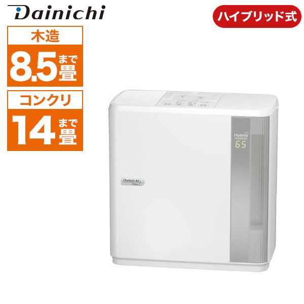 DAINICHI HD-5019-W ホワイト HDシリーズ [ハイブリッド式（温風気化