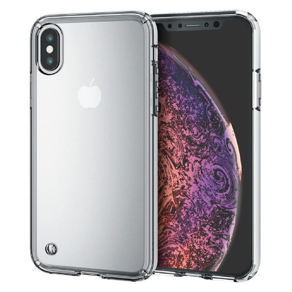 ELECOM PM-A18BHVCCR iPhone XS �n�C�u���b�h�P�[�X �N���A