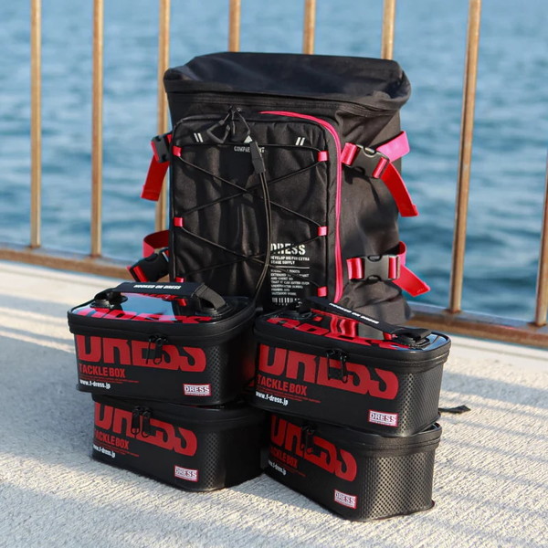 DRESS フィッシングリュック DRESSレッド DRESS フィッシングリュック DRESSレッド | 激安の新品・型落ち